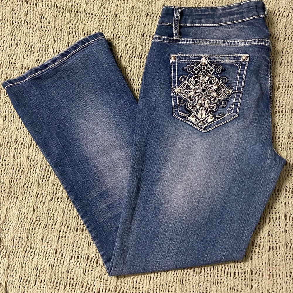 Bootcut Jeans (cross pockets)!!